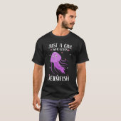 Just A Girl Who Loves Jellyfishes Jellyfishes T-Shirt (Vorne ganz)