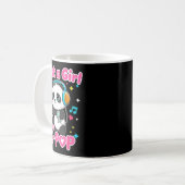 Just A Girl Who Loves K-p Cute Panda  Kaffeetasse (Vorderseite Links)