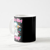 Just A Girl Who Loves K-p Cute Sheep Kaffeetasse (Vorderseite Links)