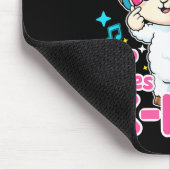 Just A Girl Who Loves K-p Cute Sheep  Mousepad (Ecke)