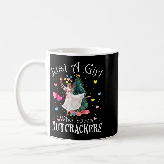 Just A Girl Who Loves Nutcrackers Funny Ballet Chr Kaffeetasse (Links)