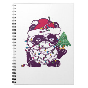 Just a girl who loves pandas - Cute Christmas Bear Notizblock