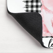 Just a Girl who loves pigs Mousepad (Ecke)