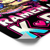 Just A Girl Who Loves Ramen And K-p Poster (Ecke)