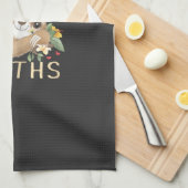 Just A Girl Who Loves Sloths Cute Sloth Lover Girl Geschirrtuch (Viertel Falte)