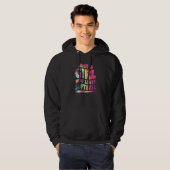 Just A Girl Who Loves Softball Girl Apparel Softba Hoodie (Vorne ganz)