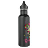 Just a Girl Who Loves Taekwondo Unicorn Tae Kwon D Edelstahlflasche (Links)