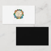 Just A Girl Who Loves Volleyball for teen girls Visitenkarte (Vorne/Hinten)