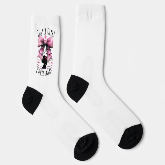 Just A Girly Christmas  Socken (Rechts)
