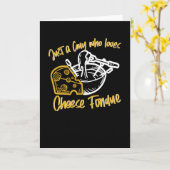 Just A Guy Cheese Fondue Guy Cheese Karte (Gelbe Blume)