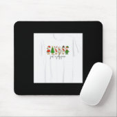 Just A Jolly Cute Goose Funny Merry Goosemas Chris Mousepad (Mit Mouse)