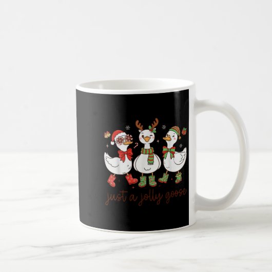 Just A Jolly Goose -christmas Goose - Merry Goosma Kaffeetasse (Rechts)