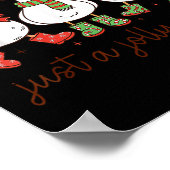 Just A Jolly Goose -christmas Goose - Merry Goosma Poster (Ecke)