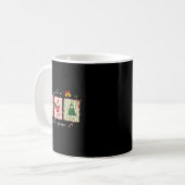 Just A Jolly Goose Christmas Silly Goose Funny Xma Kaffeetasse (Vorderseite Links)