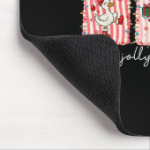 Just A Jolly Goose Christmas Silly Goose Funny Xma Mousepad (Ecke)