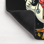 Just A Jolly Goose Nurse Christmas Funny Goose Nur Mousepad (Ecke)