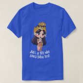 Just a Khmer Cambodian Apsara Girl Who Loves Boba T-Shirt (Design vorne)