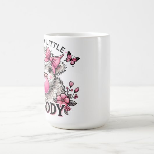 Just A Little Moody Baby Cow Kaffeetasse (Mittel)