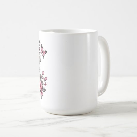 Just A Little Moody Baby Cow Kaffeetasse (VorderseiteRechts)