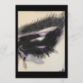 ‘Just a Memory’ Painting on a Small-Scale Print Einladung (Vorderseite)