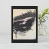 ‘Just a Memory’ Painting on a Small-Scale Print Einladung (Stehend Vorderseite)