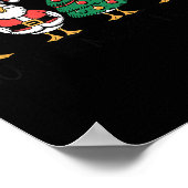 Just A Merry Goose Funny Christmas Silly Goose Xma Poster (Ecke)