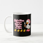 Just a mom trying to keep her ducks in a row kaffeetasse (Links)
