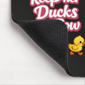 Just a mom trying to keep her ducks in a row mousepad (Ecke)