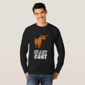 Just A Mom Who Raised A Goat T-Shirt (Vorne ganz)