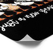 Just A New Year Goose 2026 Happy 2026 New Years  Poster (Ecke)