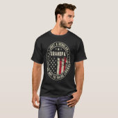 Just A Regular Grandpa Trying Not To Raise America T-Shirt (Vorne ganz)