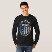Just A Regular Uncle Raise Liberals USA American F T-Shirt (Vorne ganz)