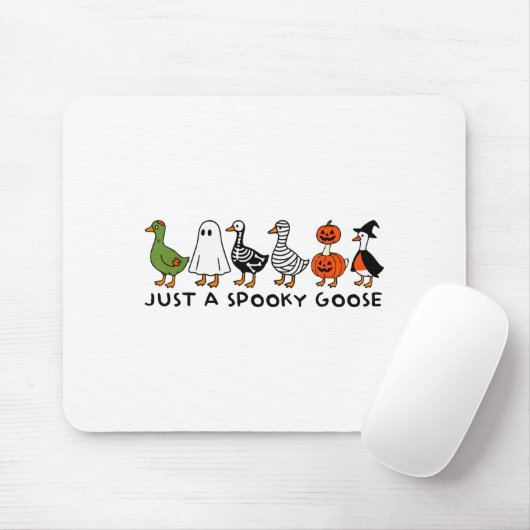 Just A Soky Goose Funny Halloween Silly Animal Wit Mousepad (Mit Mouse)