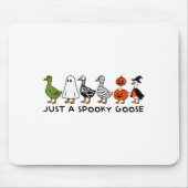 Just A Soky Goose Funny Halloween Silly Animal Wit Mousepad (Vorne)