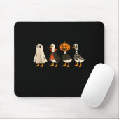 Just A Soky Goose Halloween Cute Ghost Goose Soky Mousepad (Mit Mouse)