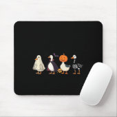 Just A Soky Goose Skeleton Witch Pumpkin Ghost Hal Mousepad (Mit Mouse)