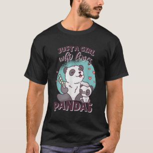 Just A Who Lieben Panda Panda T-Shirt