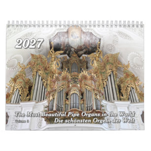 Just Adorable Pipe Organs 2026 - Ein Orgelkalender Kalender