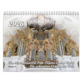 Just Adorable Pipe Organs 2026 - Ein Orgelkalender Kalender (Titelbild)