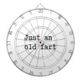 Just An Old Fart Dartscheibe (vorne)