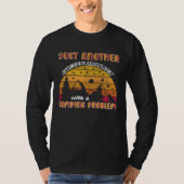 Just Another Coffee Drinker With a Camping Problem T-Shirt (Vorderseite)