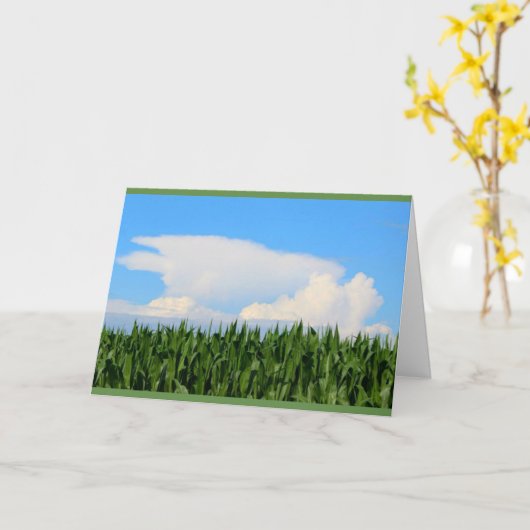 Just Another Corny Father's Day Card! Karte (Gelbe Blume)