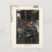 "Just Around Around" Postcard Postkarte (Vorne/Hinten)