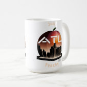 Just ATL Peachy Kaffeetasse (VorderseiteRechts)