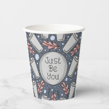 Just be you- hand drawn illustration 