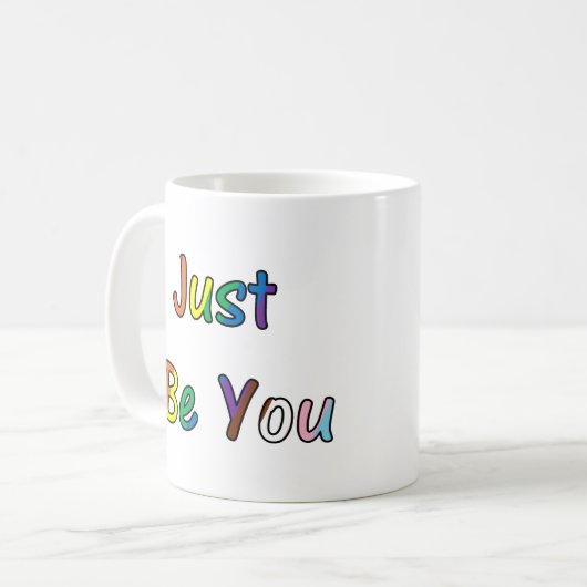 Just Be You Kaffeetasse (Vorderseite Links)