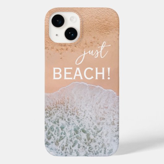 Just Beach Summer Beach Ocean Relaxen Case-Mate iPhone Hülle (Rückseite)