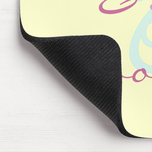 Just Beachy Wedding Mousepad (Ecke)