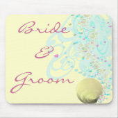 Just Beachy Wedding Mousepad (Vorne)