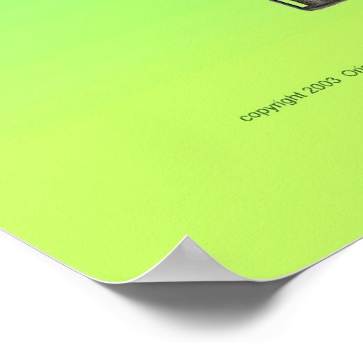 Just Because We Have Weapons... Poster (Ecke)